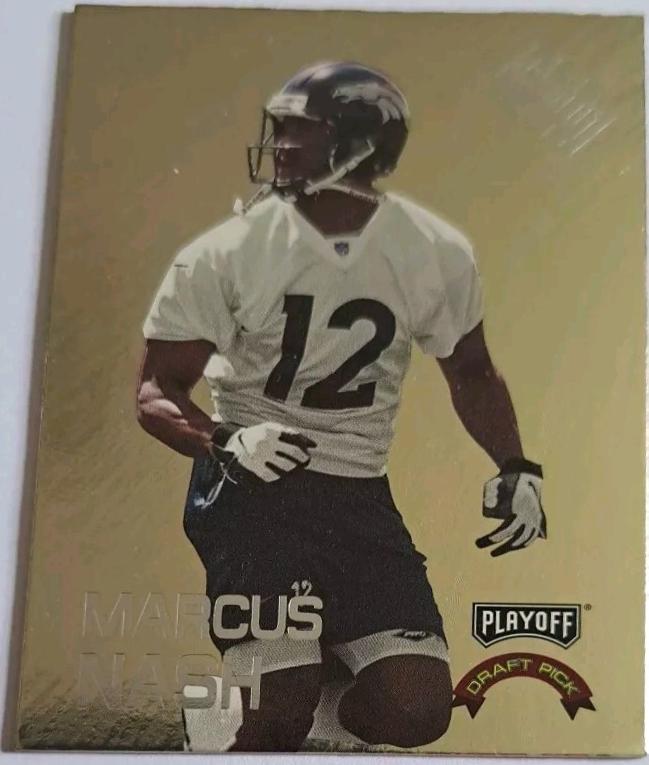 Marcus Nash #12 Football Cards 1998 Playoff Absolute Draft Picks