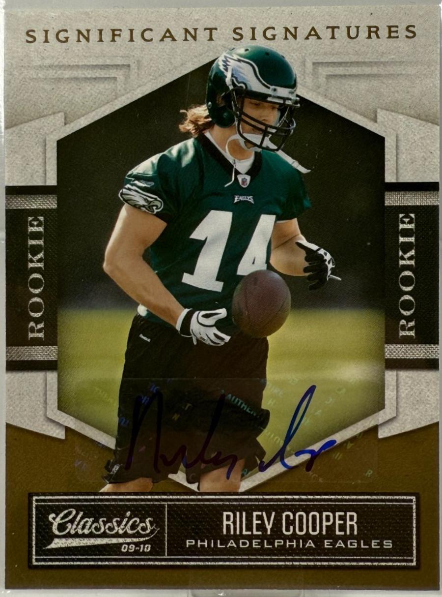 Riley Cooper #181 2010 Panini Classics Significant Signatures Football