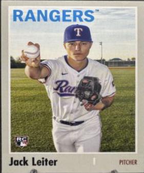Jack Leiter #123 Baseball Cards 2024 Topps Archives