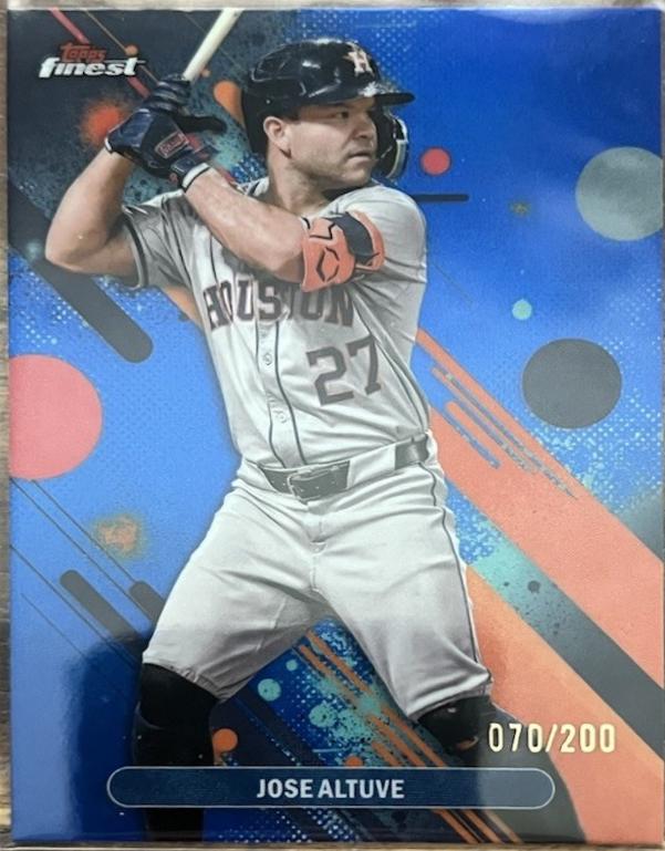 Jose Altuve [Blue Refractor] #70