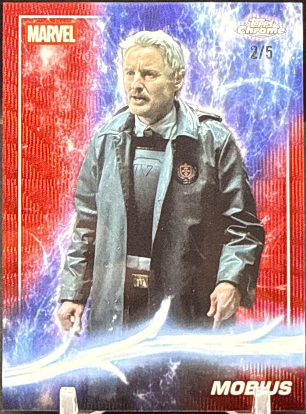 Mobius [Red Wave Refractor] #103 Prices | Marvel 2025 Topps Chrome ...