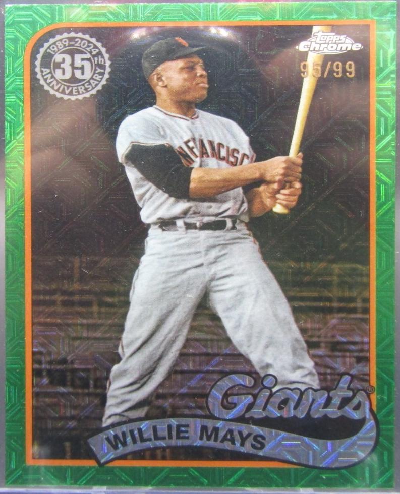 Willie Mays [Green] #T89CU-23