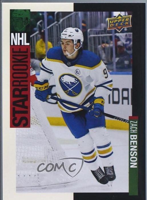 Zach Benson #SR-15 2023 Upper Deck Rookie Debut Hockey