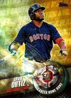 David Ortiz #RS-3 Baseball Cards 2016 Topps Record Setters