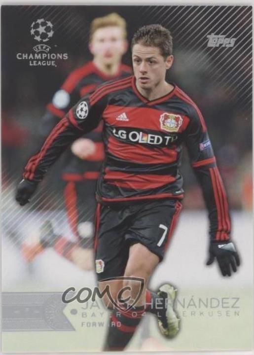 Javier Hernandez #115 2015 Topps UEFA Champions League Showcase