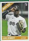 Luis Robert #256 Baseball Cards 2020 Topps Throwback Thursday