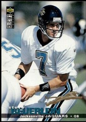 Steve Beuerlein #U108 Football Cards 1995 Collector's Choice Update