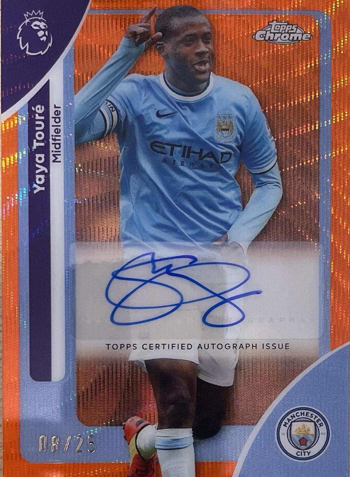 Yaya Toure [Orange Refractor] #CA-YA