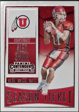 Alex Smith #4 Football Cards 2016 Panini Contenders Draft Picks