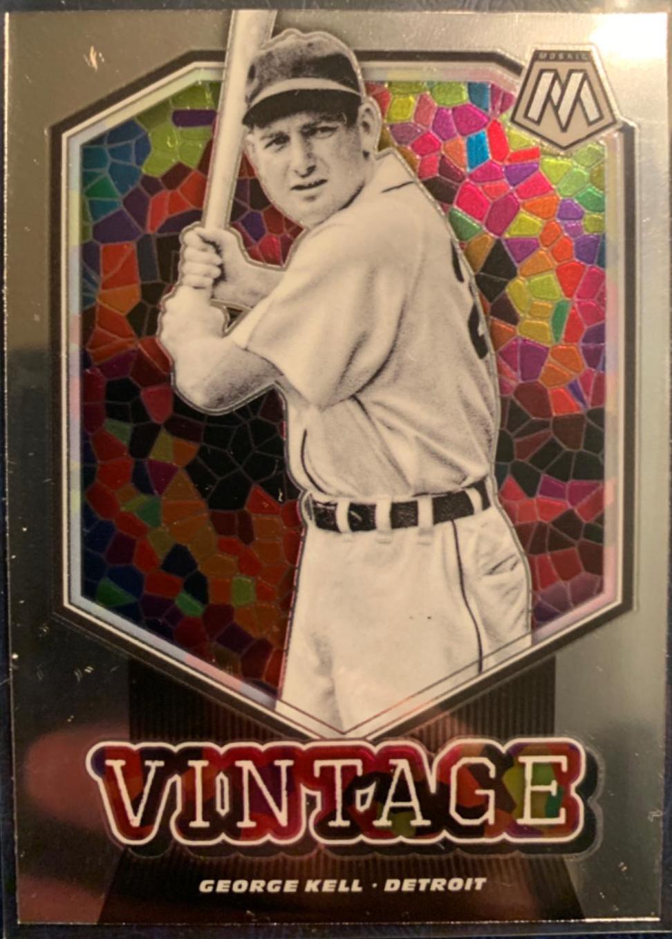 George Kell #V2 Baseball Cards 2021 Panini Mosaic Vintage