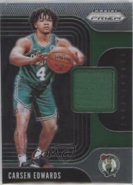 Carsen Edwards #CED Basketball Cards 2019 Panini Prizm Sensational Swatches