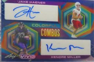 Jake Haener, Kendre Miller
