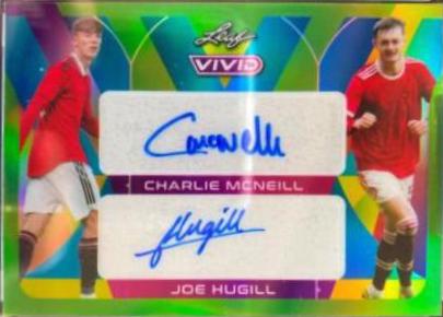 Charlie McNeill #BA-CMN Soccer Cards 2022 Leaf Vivid Autographs