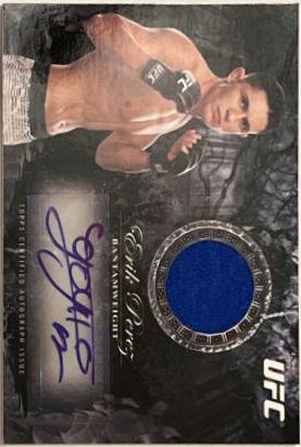Erik Perez #BAR-EP Ufc Cards 2014 Topps UFC Bloodlines Autograph Relics
