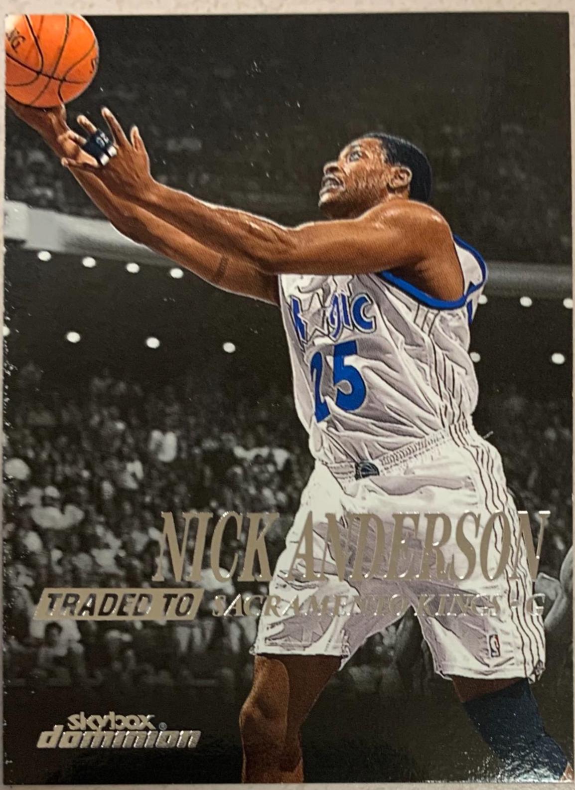 Nick Anderson #27 Basketball Cards 1999 SkyBox Dominion