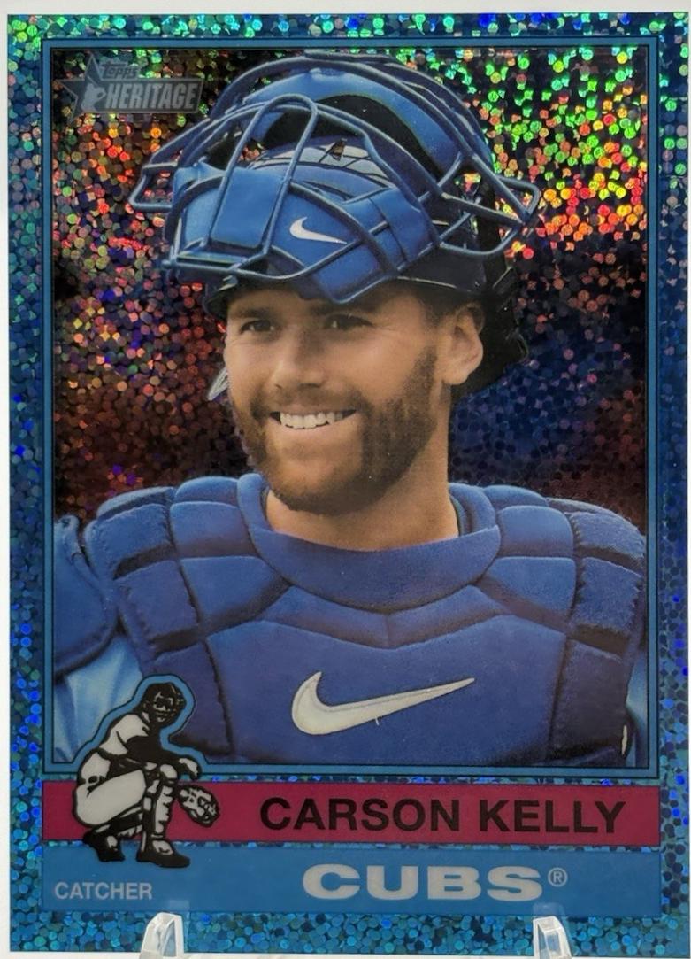 Carson Kelly [Light Blue Sparkle Refractor Chrome SP] #723