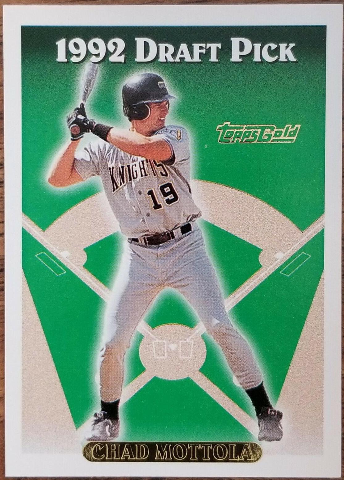 Chad Mottola #56 Baseball Cards 1993 Topps Gold