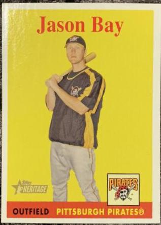 Jason Bay #52 Baseball Cards 2007 Topps Heritage