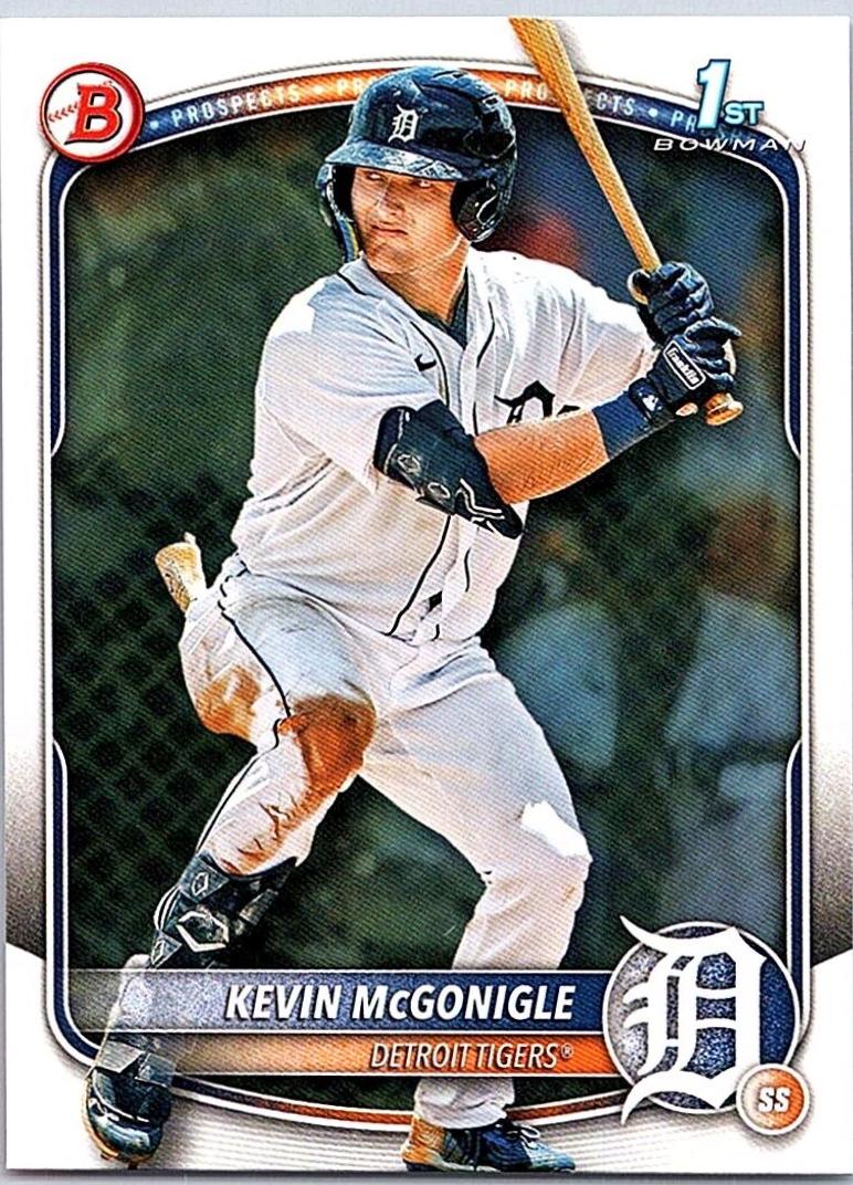 Kevin McGonigle #BP-79 Baseball Cards 2025 Bowman Prospects