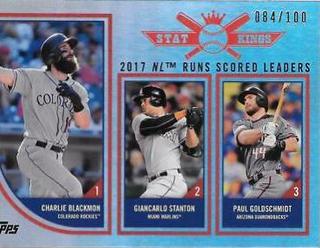 Charlie Blackmon / Giancarlo Stanton / Paul Goldschmidt