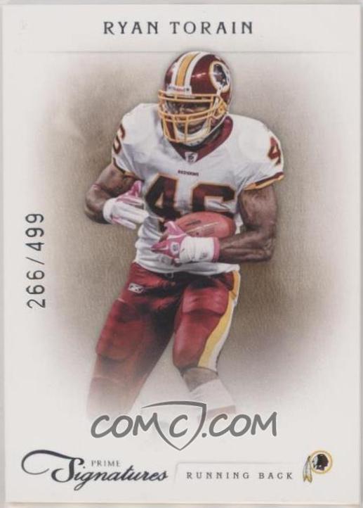 Ryan Torain #153 2011 Panini Prime Signatures Football