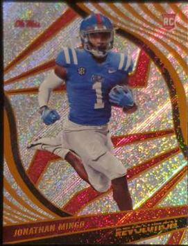 Jonathan Mingo #42 Football Cards 2023 Panini Chronicles Draft Picks Revolution