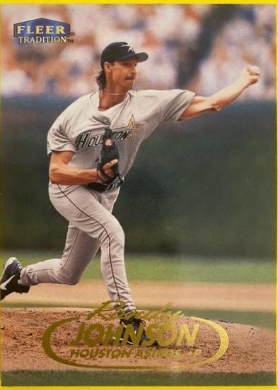 Randy Johnson #49 Baseball Cards 1998 Fleer Tradition