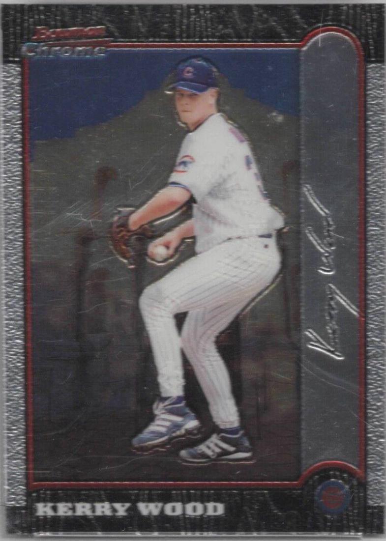 Kerry Wood #2 Baseball Cards 1999 Bowman Chrome International