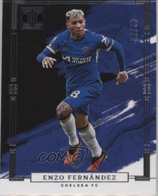 Enzo Fernandez #64 2023 Panini Impeccable Premier League