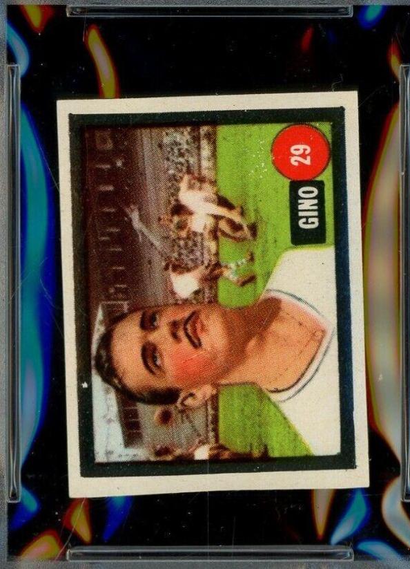 Gino #29 Soccer Cards 1958 Ave Colecao Titulares