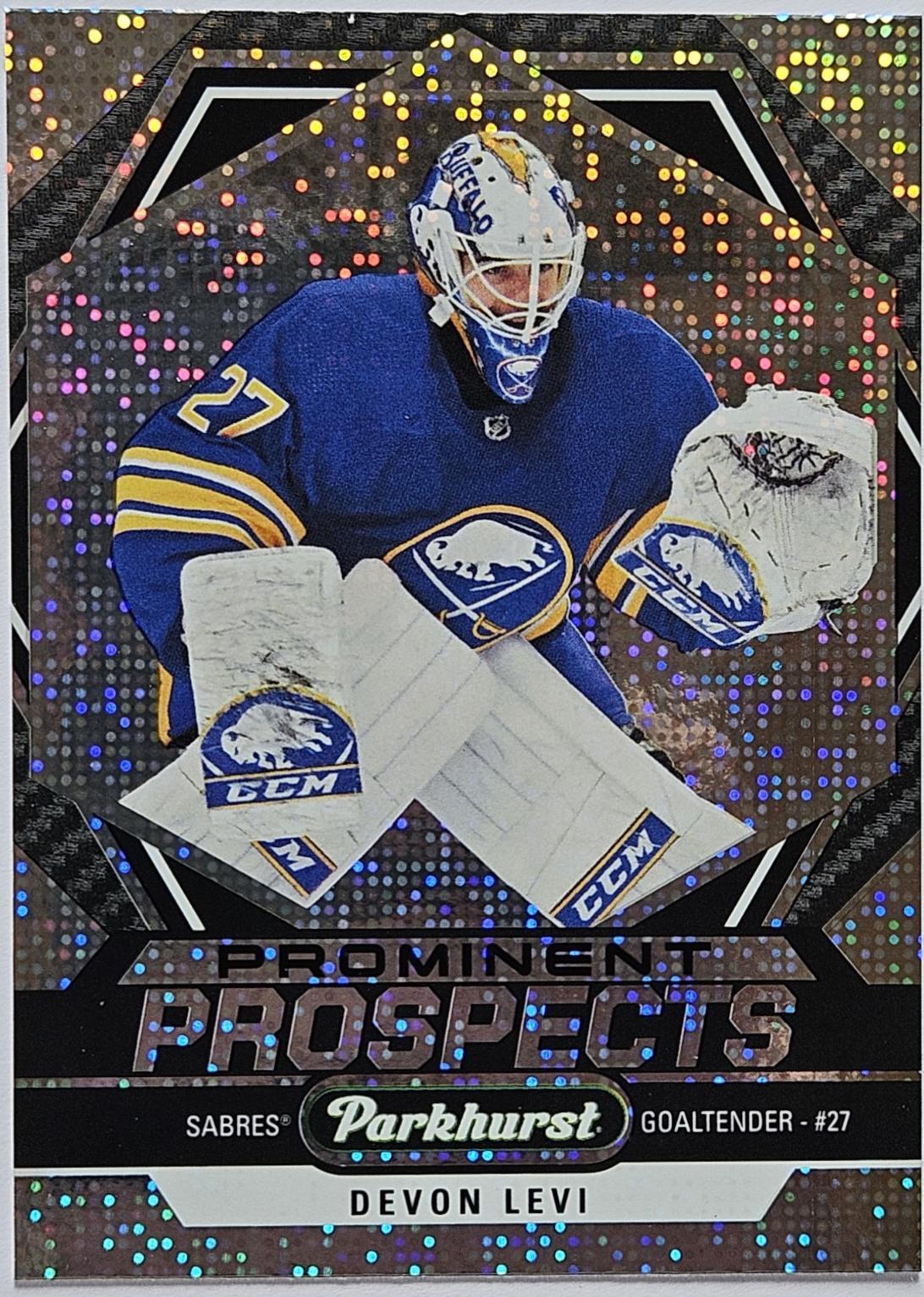 Devon Levi #PP-DL Hockey Cards 2023 Parkhurst Prominent Prospects