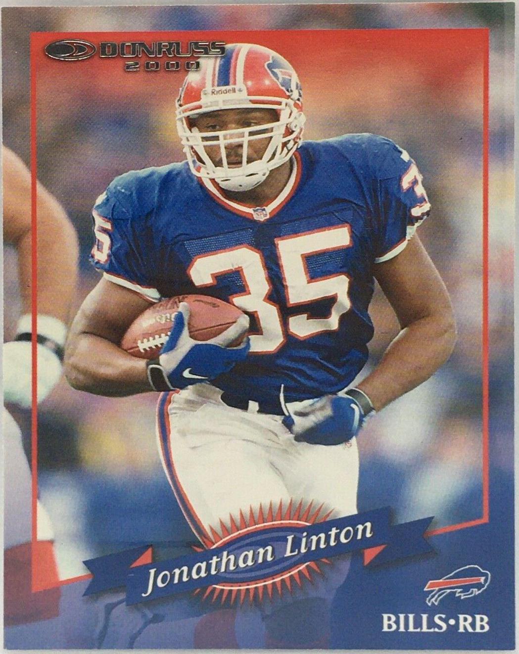 Jonathan Linton #17 Football Cards 2000 Panini Donruss