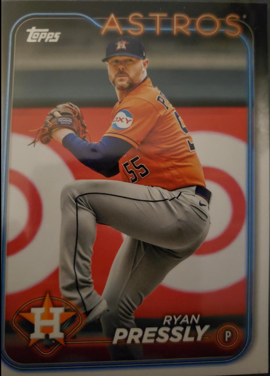 Ryan Pressly #331 Baseball Cards 2024 Topps