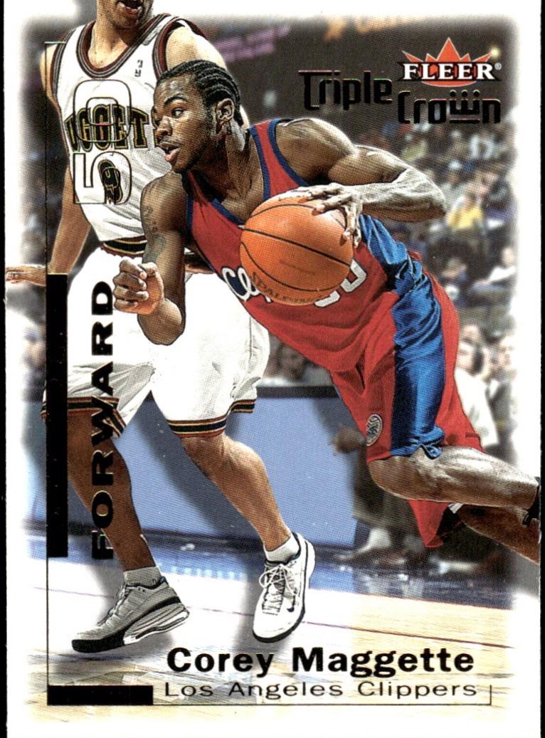 Corey Maggette #200 2000-01 Fleer Triple Crown Basketball