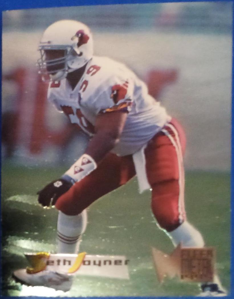 Seth Joyner #2 Football Cards 1995 Fleer Metal