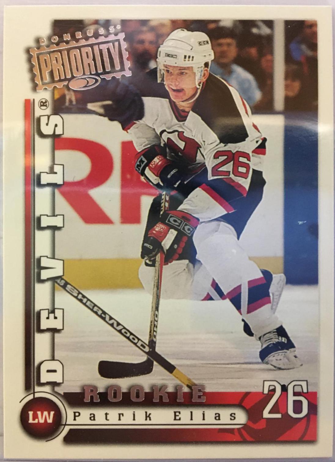 Patrick Elias #170 Hockey Cards 1997 Donruss Priority