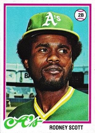 Rodney Scott #191 Baseball Cards 1978 Topps