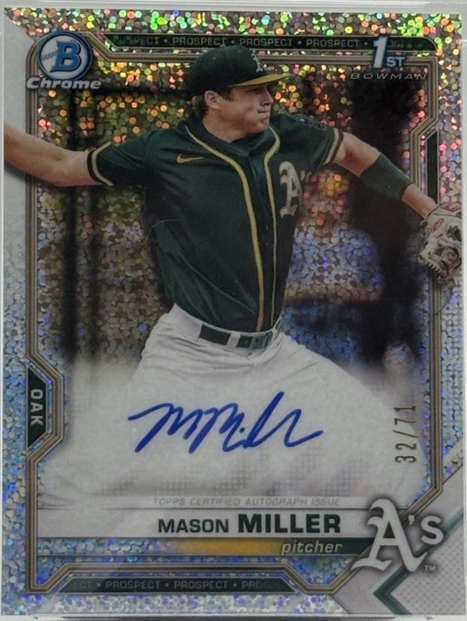 Mason Miller [Sparkle Refractor] #CDA-MMIL