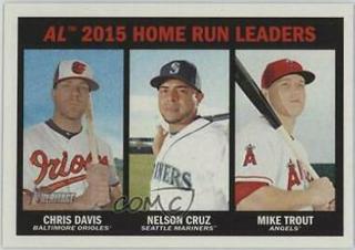 Nelson Cruz, Mike Trout, Chris Davis