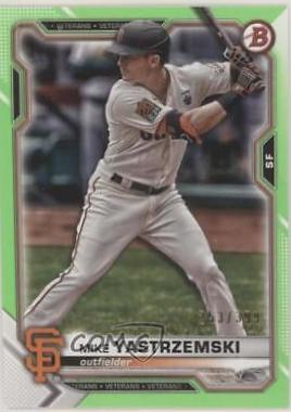 Mike Yastrzemski [Neon Green] #64