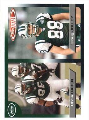 Doug Jolley, Chris Baker #5 Football Cards 2005 Topps Total