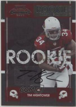 Tim Hightower #196 2008 Playoff Contenders Football