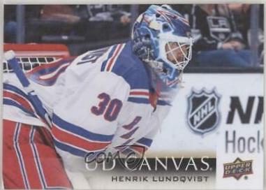 Henrik Lundqvist #C173 2018-19 Upper Deck Hockey UD Canvas