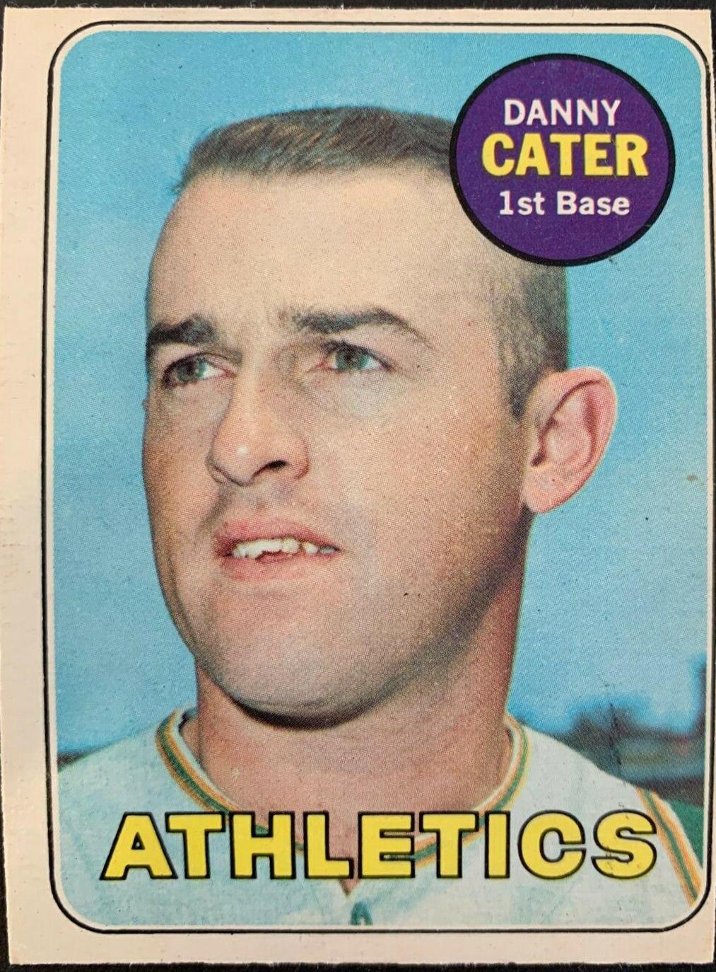 Danny Cater #44 Baseball Cards 1969 O Pee Chee