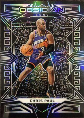 Chris Paul #1 Basketball Cards 2022 Panini Obsidian