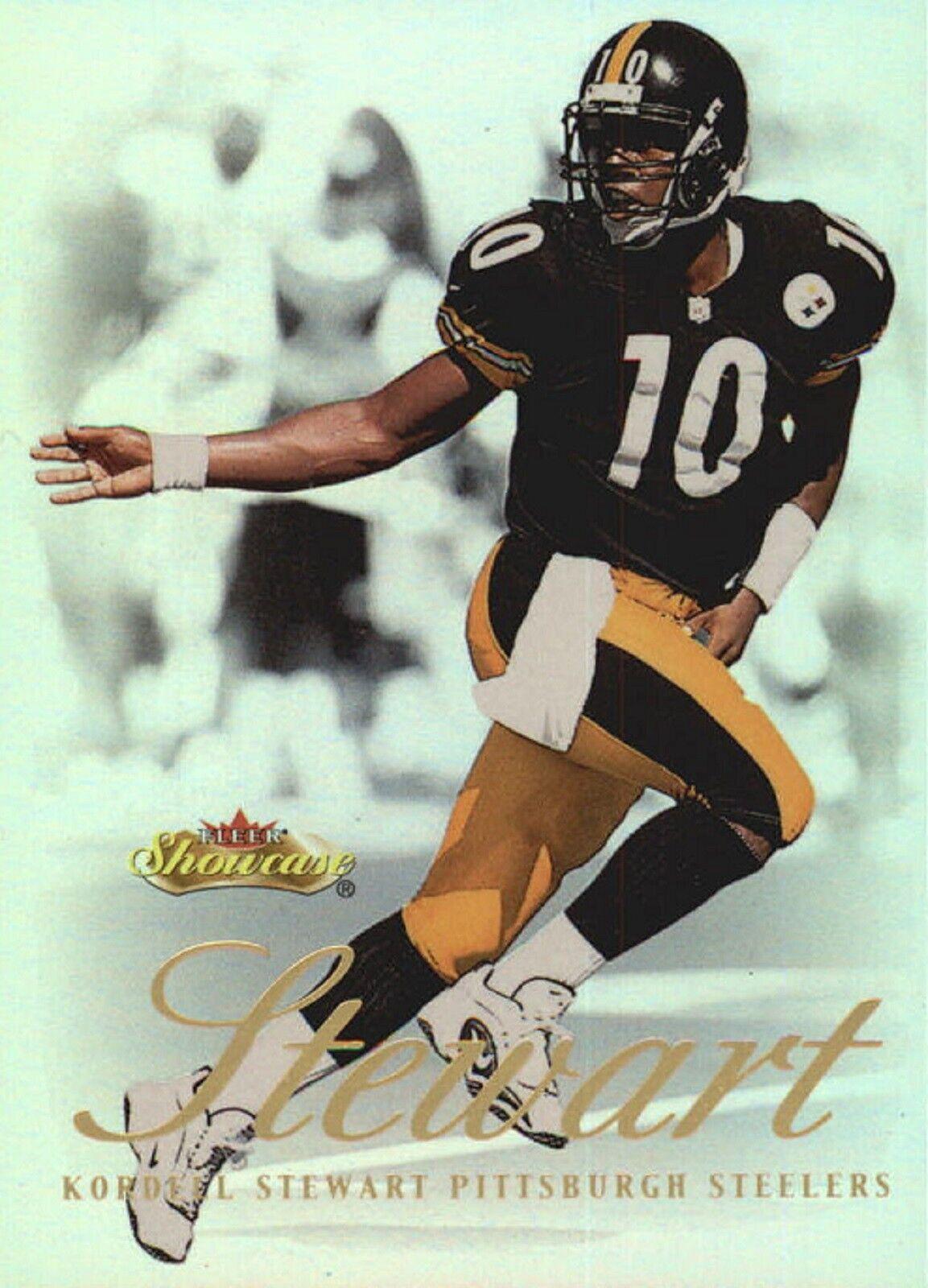 Kordell Stewart #22 Football Cards 2000 Fleer Showcase