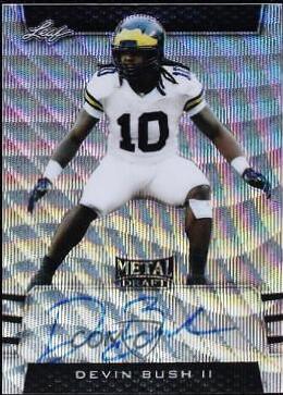 Devin Bush II [Silver Wave] #BA-DBJ