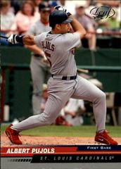 Albert Pujols #179 Baseball Cards 2005 Leaf Prices