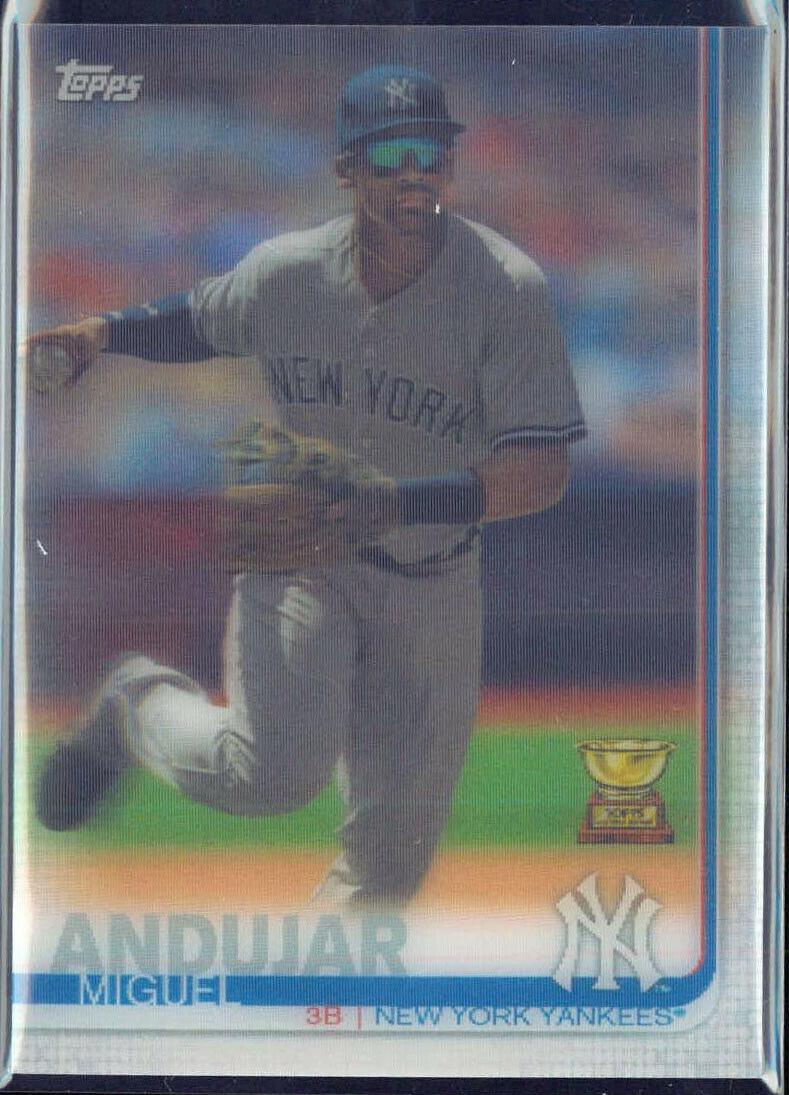Miguel Andujar #132 Baseball Cards 2019 Topps on Demand 3D