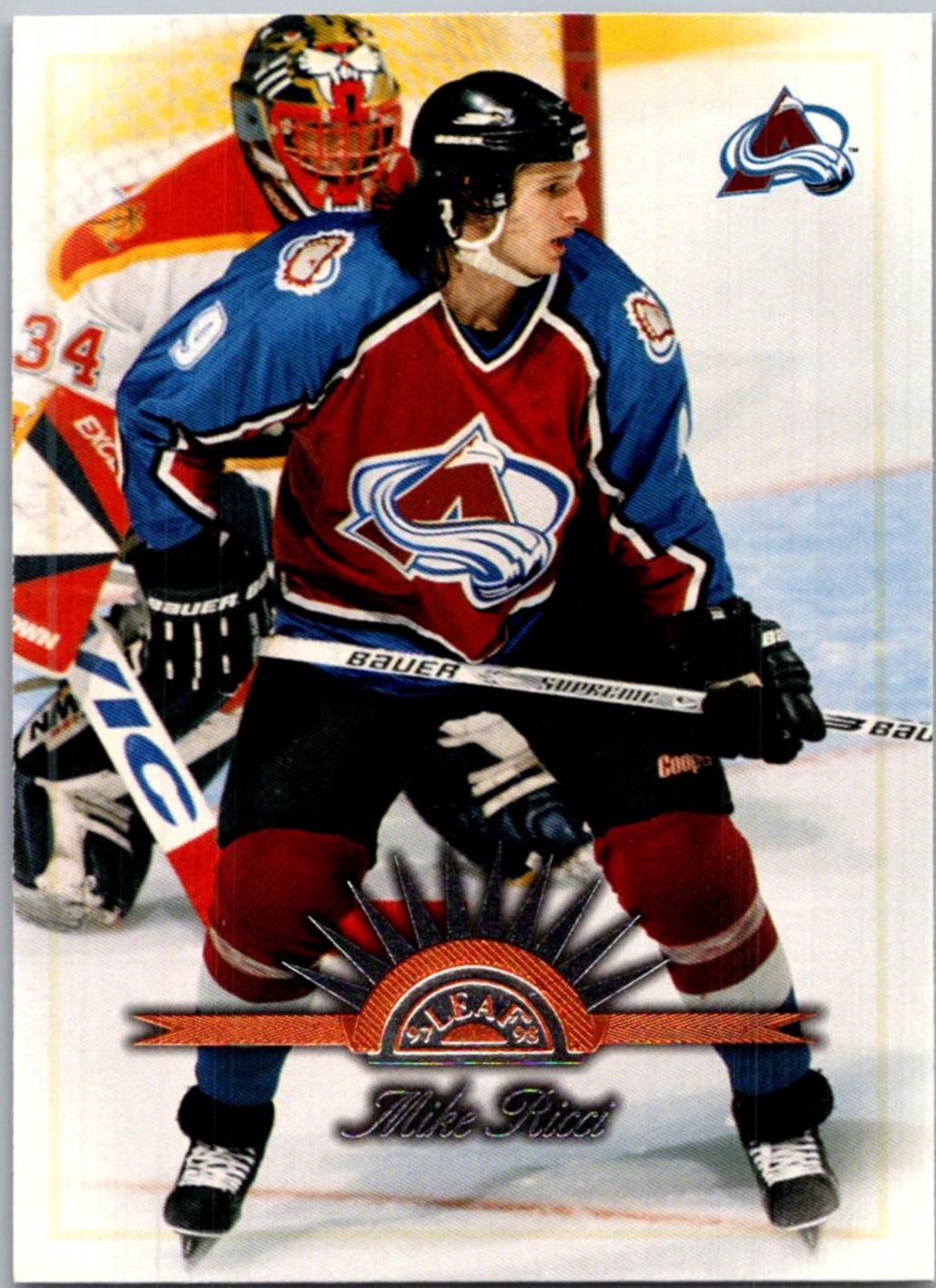 Mike Ricci #65 1997-98 Leaf Hockey